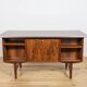 Mid-century freestanding rosewood desk, Denmark, 1960s