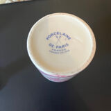 Set of porcelain pots of paris