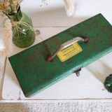 Green toolbox or case - metal