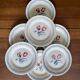Flat plates Digoin tulips