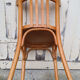 Vintage Baumann bistro chair blond wood