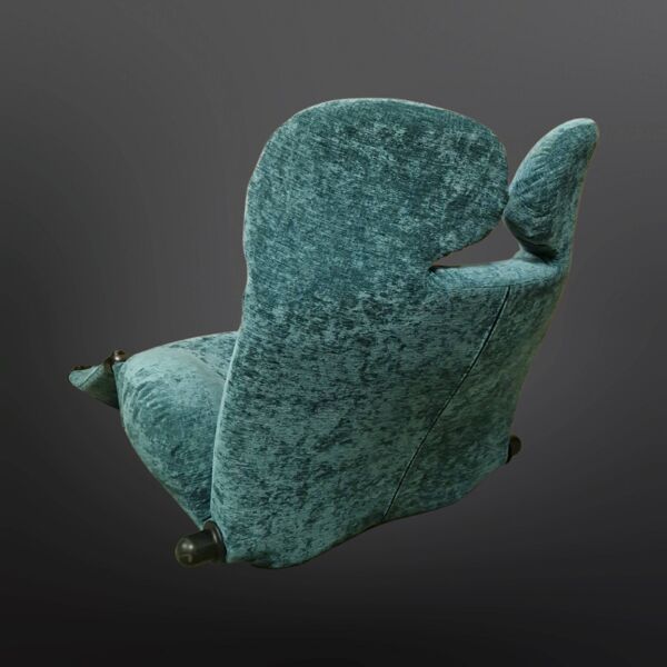 Fauteuil lounge Wink de Toshiyuki Kita pour Cassina Italie 1980