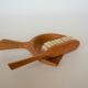 Wooden table shovel and sweeper