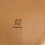 XL living room lamp in glazed ceramic, 70s-80s