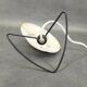Zukov Czech Space Age Table Lamp, Brass and White Metal, 1970s