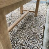 Stripped farmhouse table 180 cm