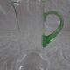 Carafe et 12 verres Service vin d'Alsace