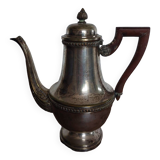 Vintage silver metal teapot
