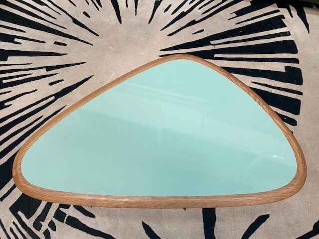 Table small mineral green