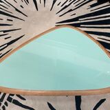 Table small mineral green