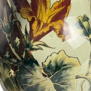 Art Deco, pair of Lunéville earthenware vases circa 1930