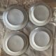 Set of 4 English flat plates from the mid-19th century.