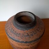 Terracotta vase