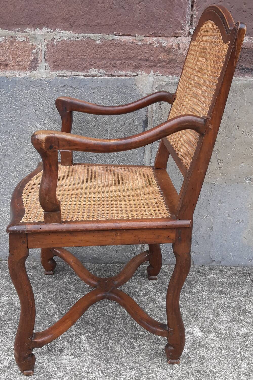 Fauteuil canné, 18ème siècle