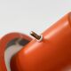 "Skala" orange wall lamp by Jo Hammerborg