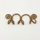 Wall-mounted rope coat rack