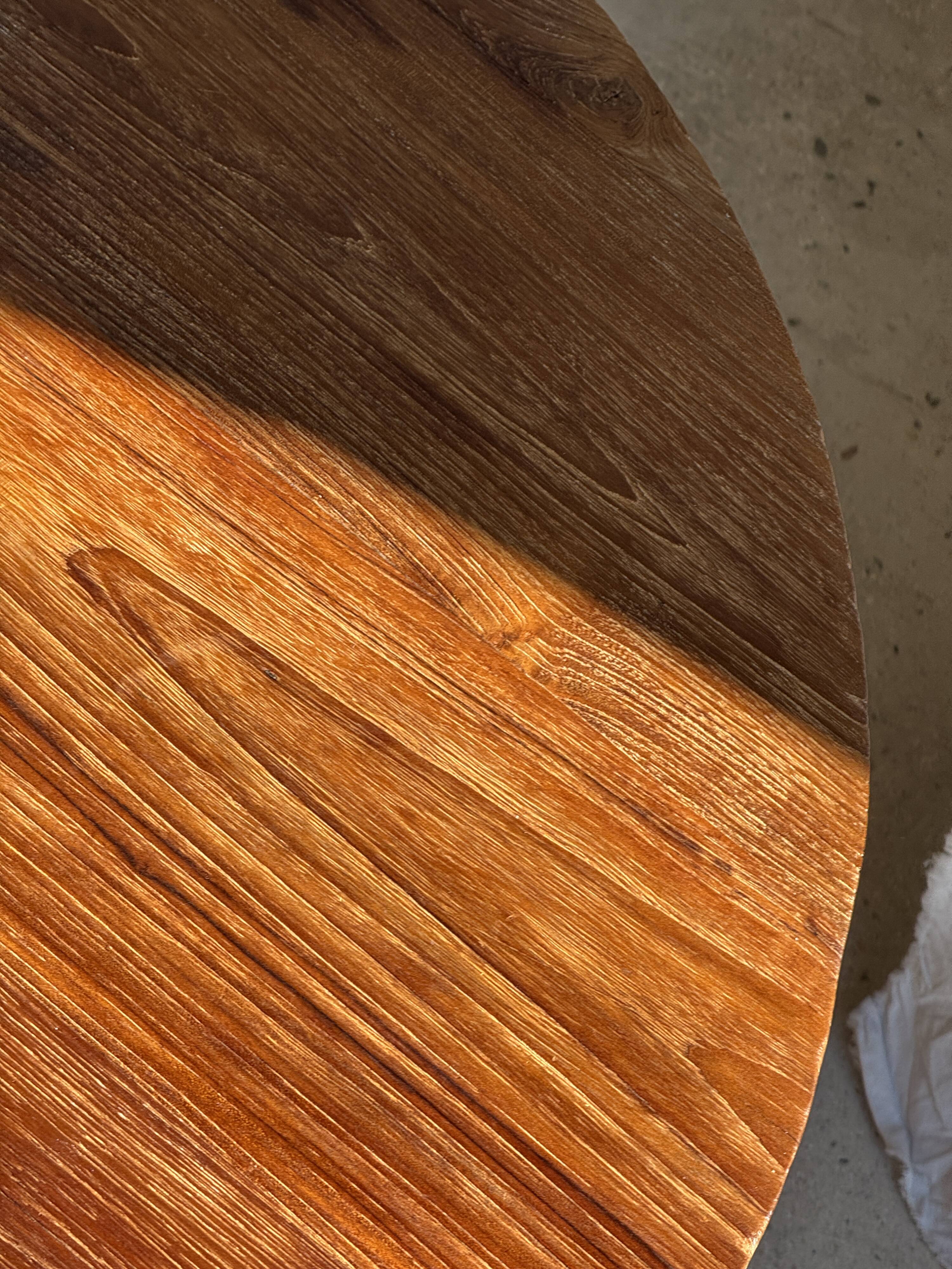 Immense solid teak table 2.10m x 1m