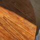 Immense solid teak table 2.10m x 1m