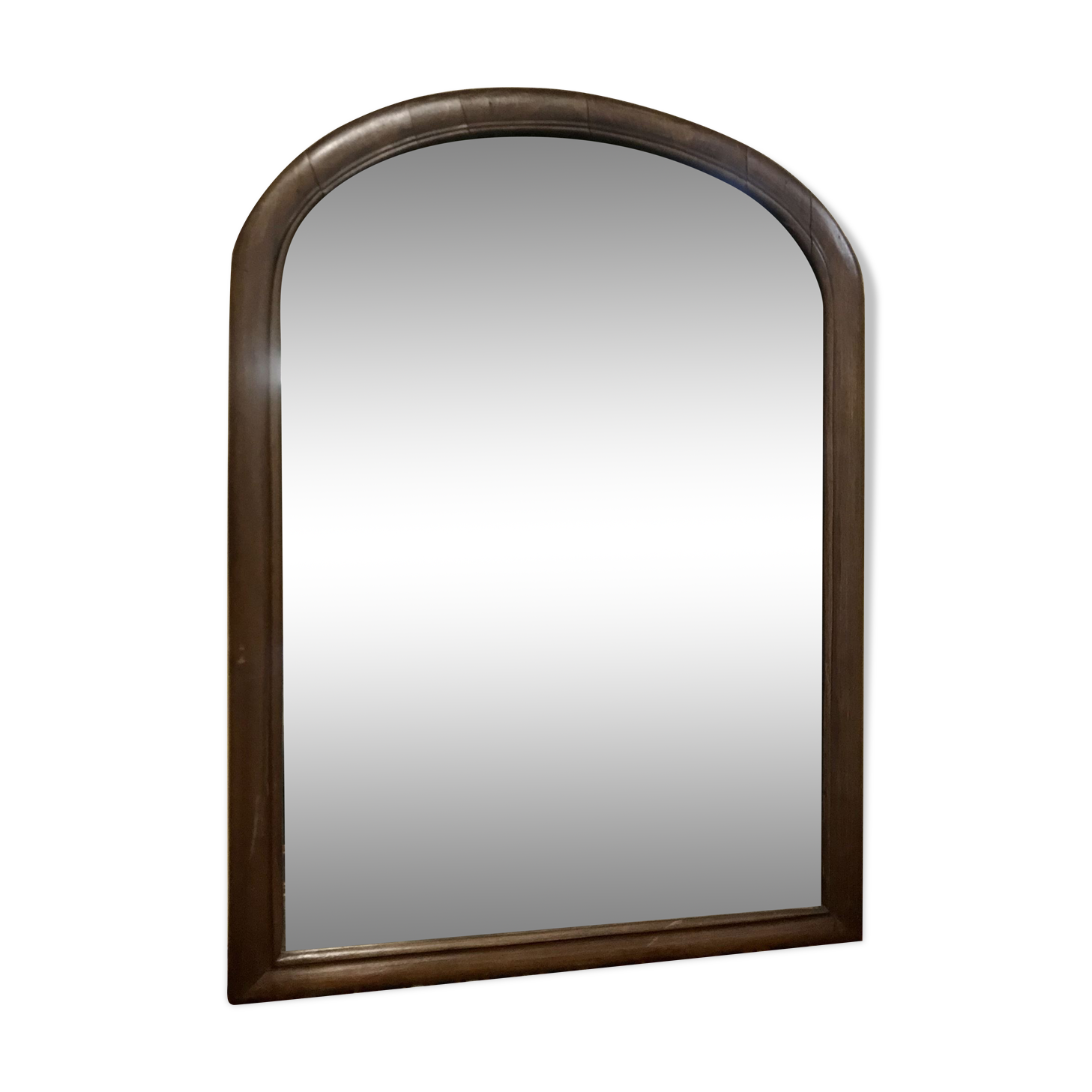 Mahogany english mirror