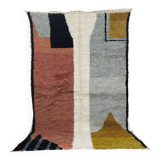 Handmade wool Berber rug 250 X 140 CM