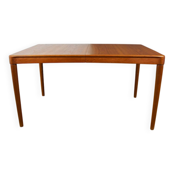 Table de Repas Danoise en Teck de Henry Walter Klein Édition Bramin 1960