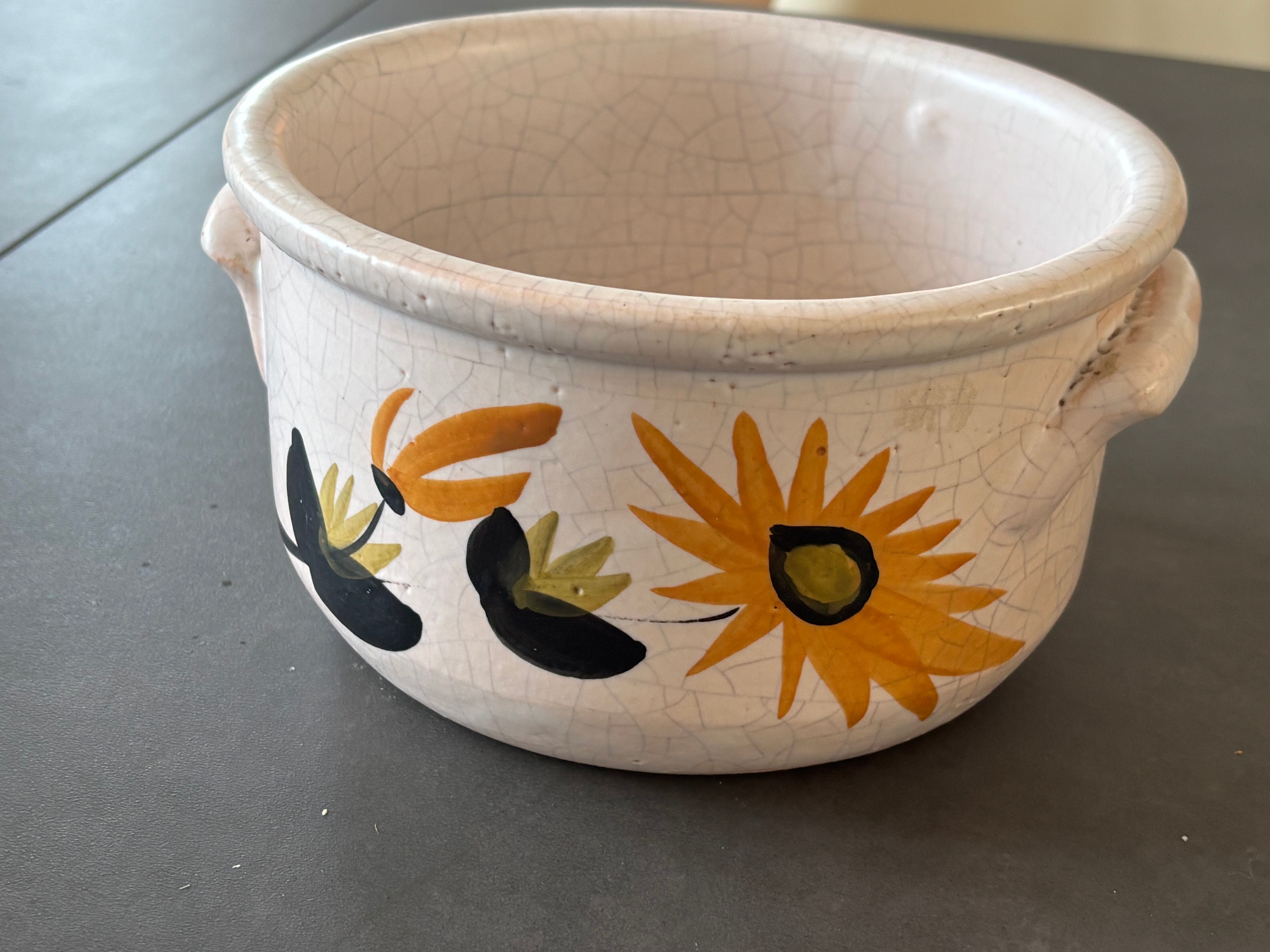 Plat poterie du marais 1970