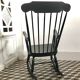 Rocking-chair in wood
