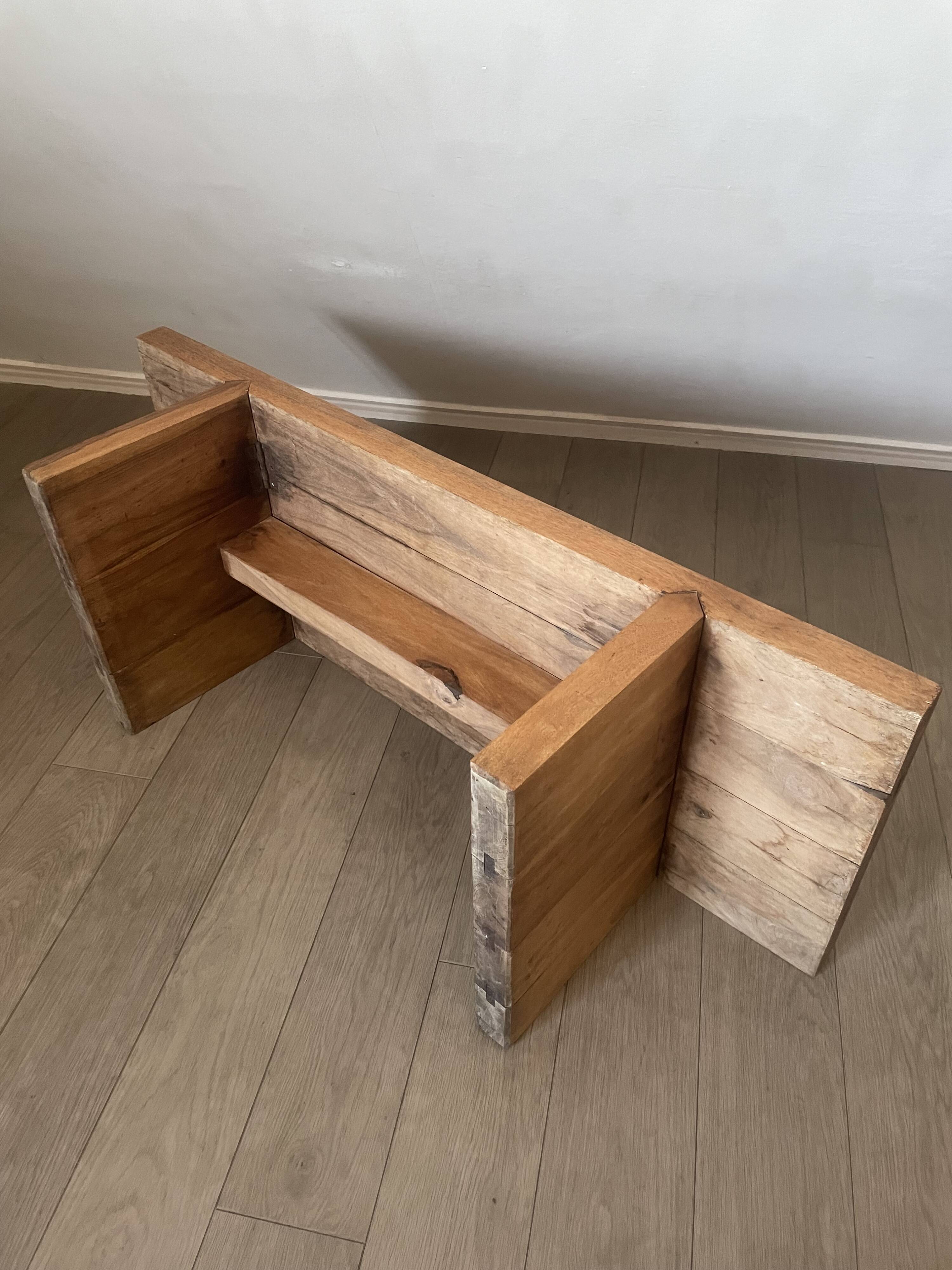 Coffee table in the style of Pierre Chapo.