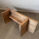 Coffee table in the style of Pierre Chapo.