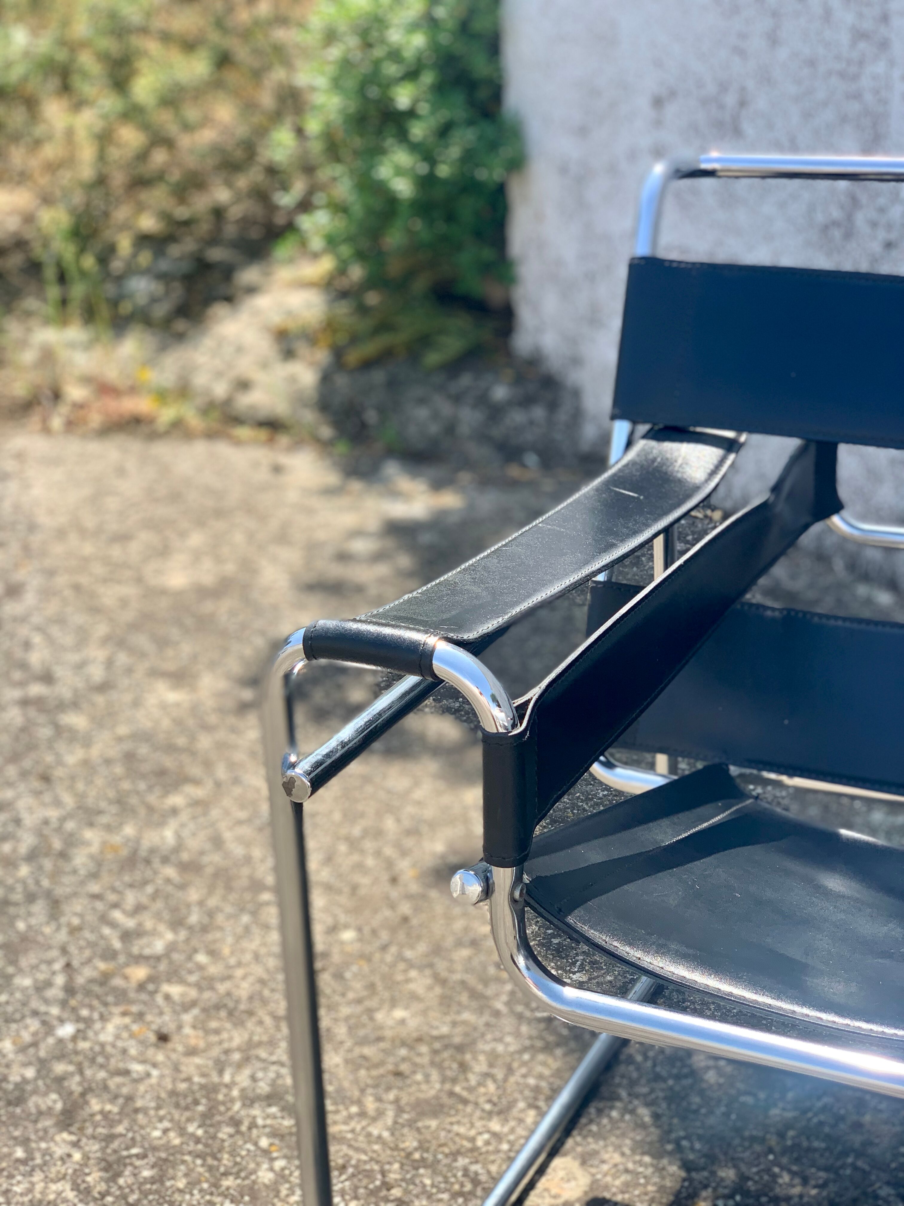 Wassily B3 armchair by Marcel Breuer