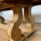 Table monastere en chene longueur 250 cm