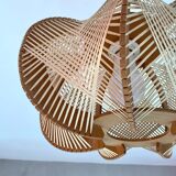 Pendant light, vintage lampshade