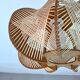 Pendant light, vintage lampshade
