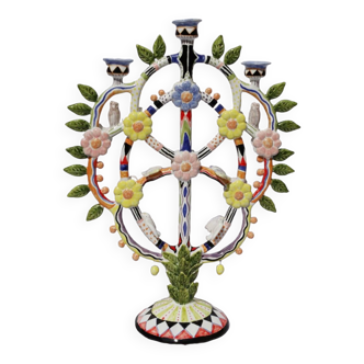 Italian artisanal candle holder
