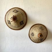 Duo de chapeaux traditionnels Peuls (Tingandé), Afrique de l'Ouest