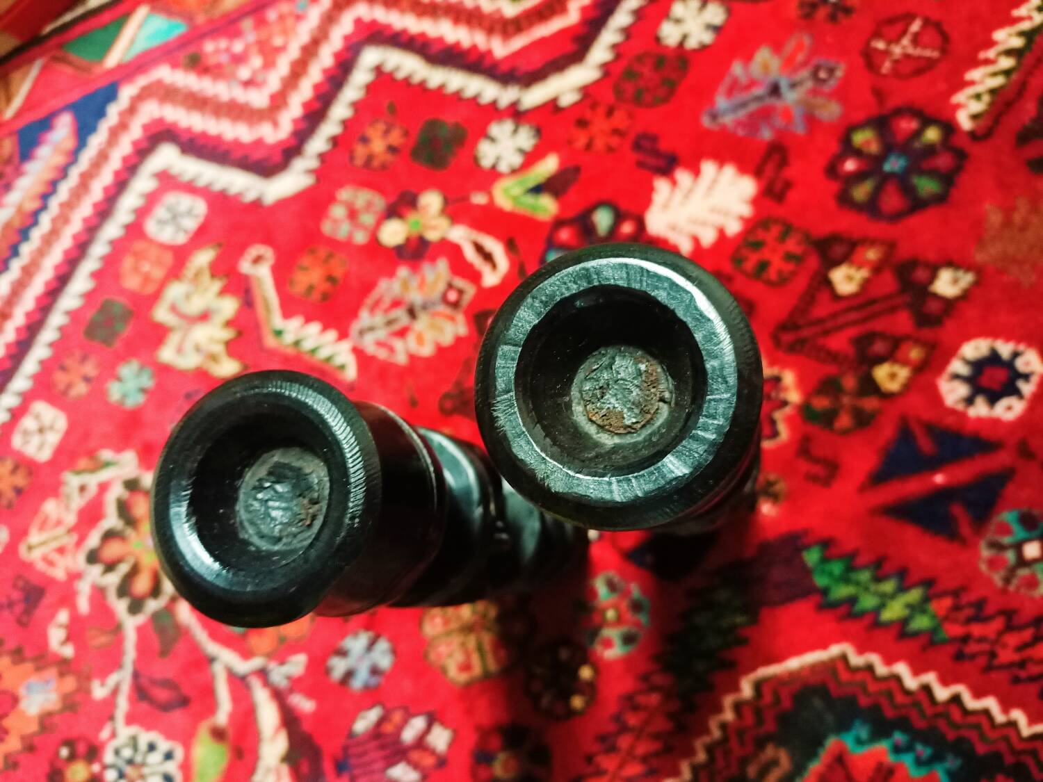 Ebony candlesticks