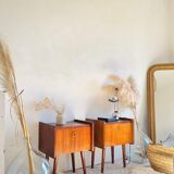 Pair of vintage bedside tables