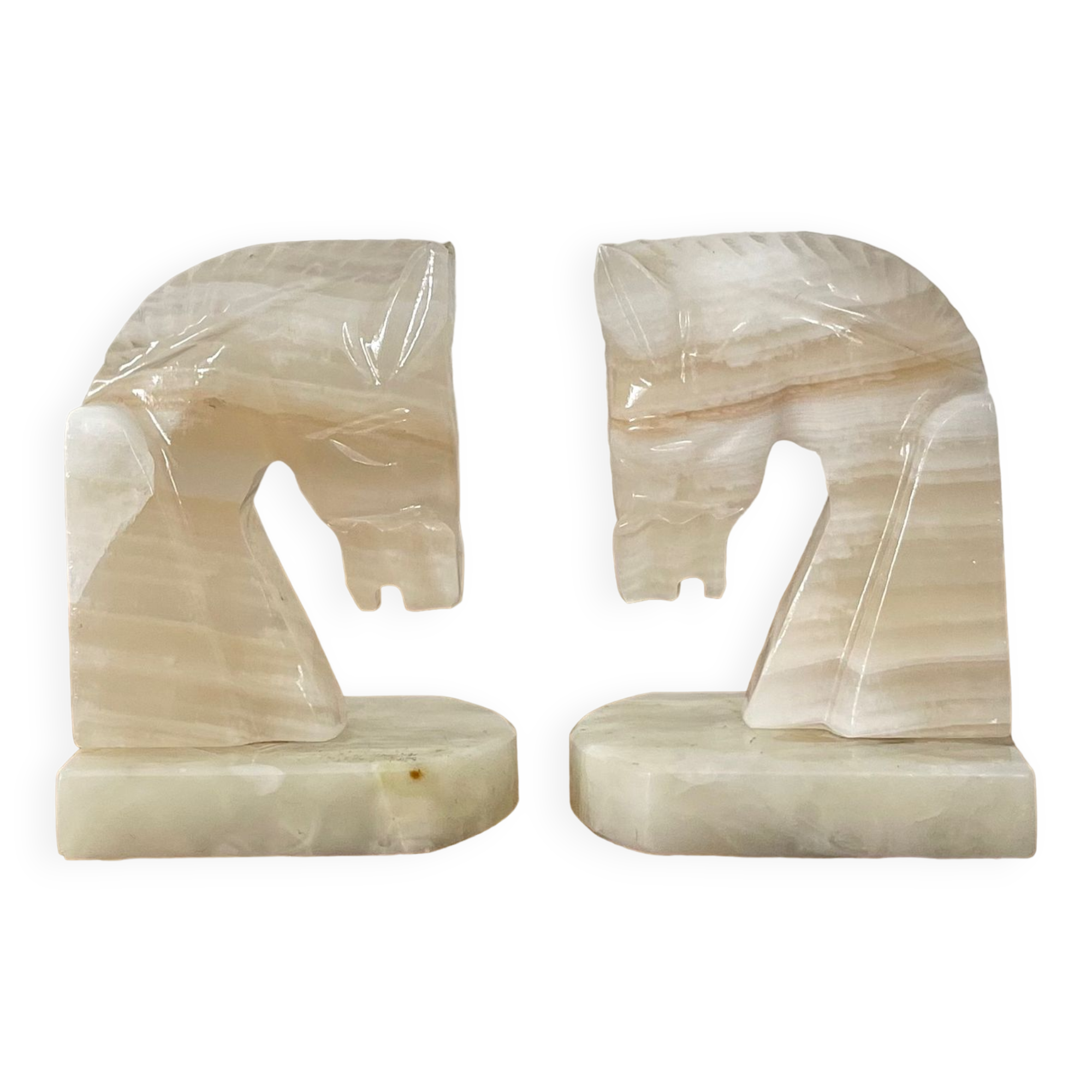 Onyx bookends