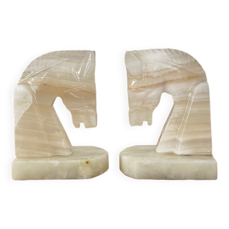 Onyx bookends