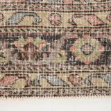 3x12 Rug For Hallway Dark Salmon  Persian Turkish Runner Rug, 82x364Cm SK 5242