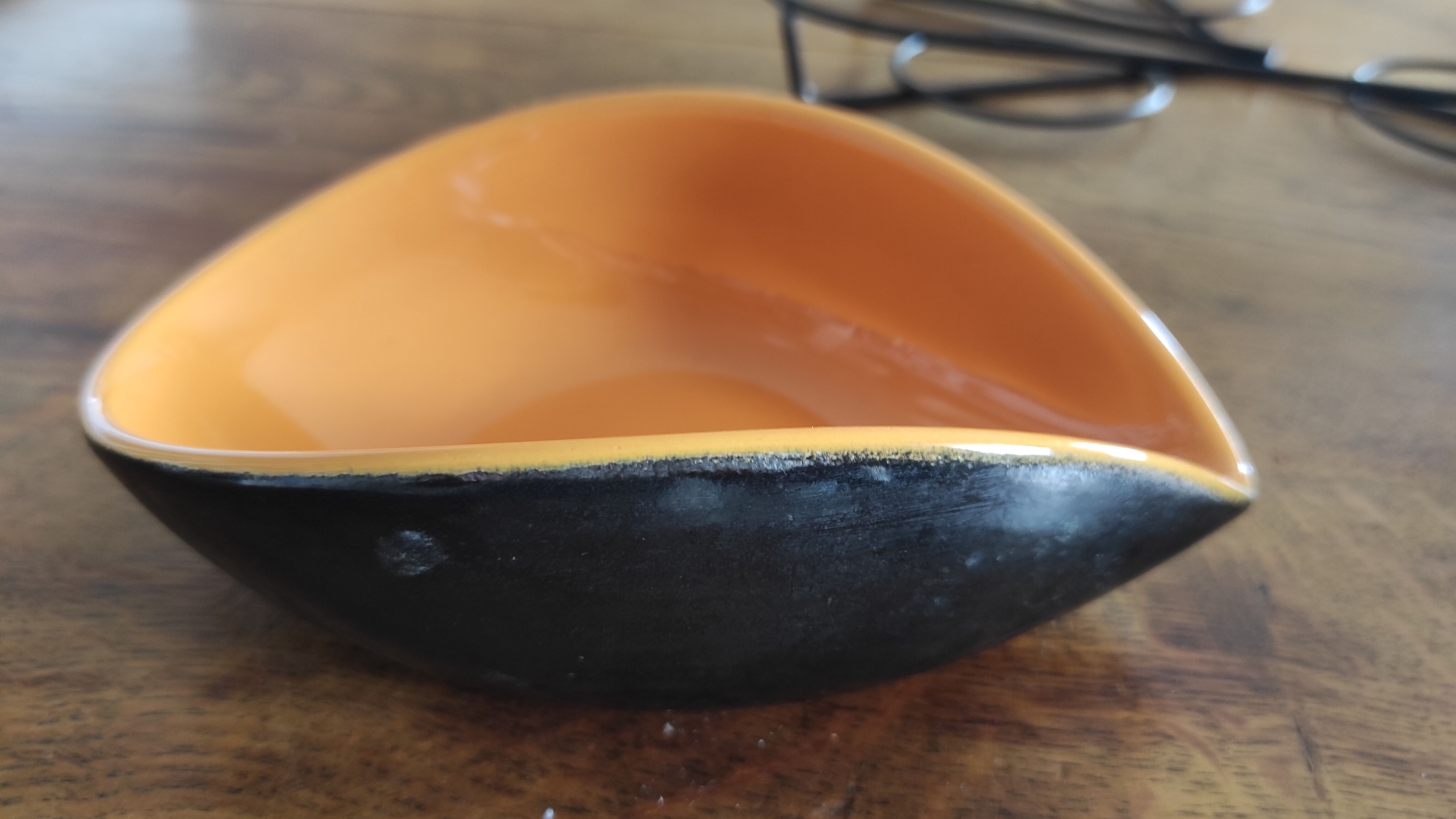 Service vintage ceramic aperitif tray