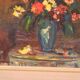 Original Oil on Canvas – “Still Life Vase” – Framed 45 × 54 cm