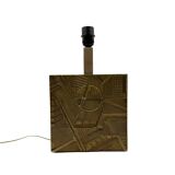 Luciano Frigerio, Hollywood Regency table lamp base, Italy 1970