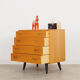 Ash chest of drawers, Danish design, 1970s, manufacture: Hundevad