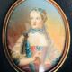 Miniature portrait de femme