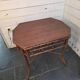 Table d'appoint en bois bambou fin XIXème en pitchin
