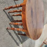 Louis Philippe period 10-foot walnut console table
