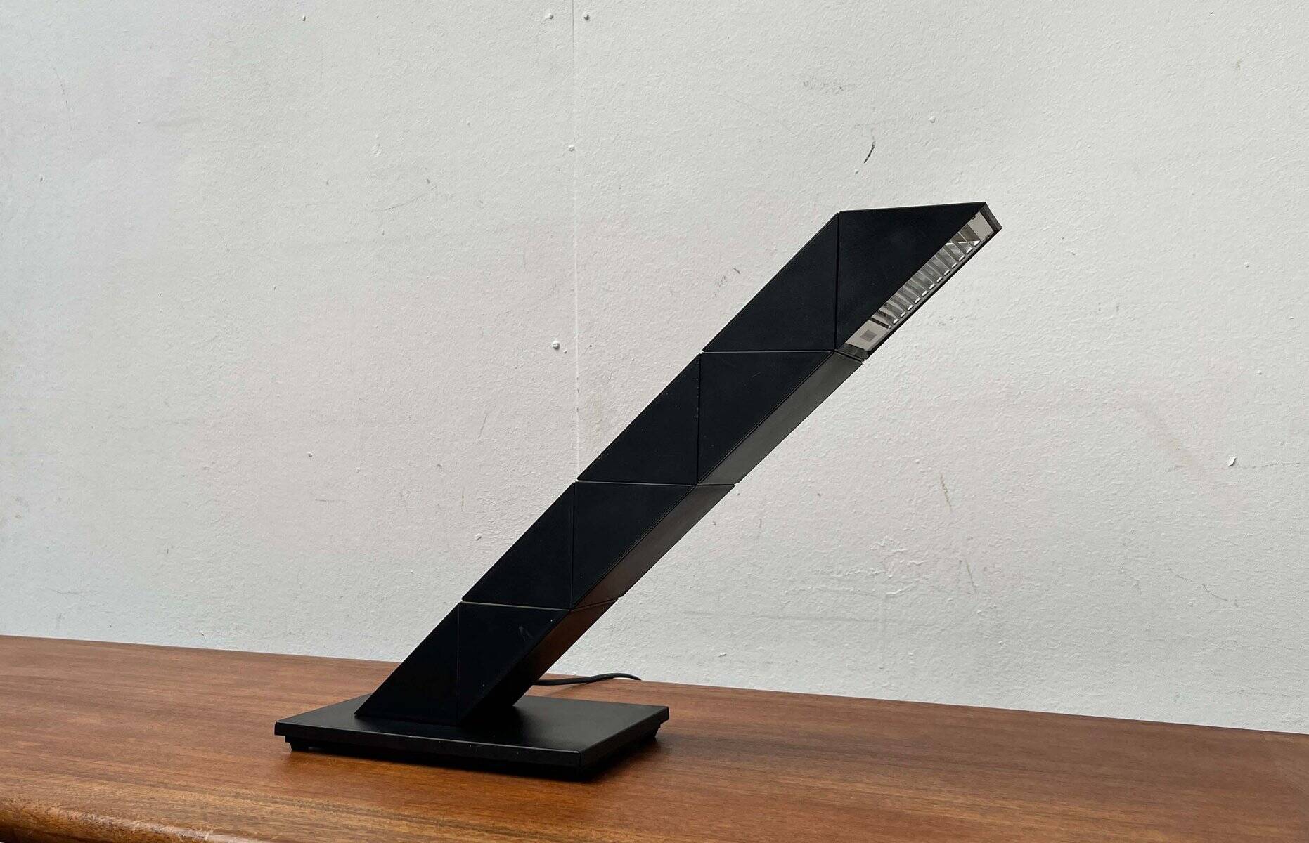 Flexible table lamp Z-Lite Zig Zag postmodern model, 1980s