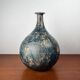 Brutalist mid-century studio pottery vase by Gerhard Liebenthron, 1975.