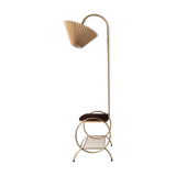 Vintage e-reader floor lamp
